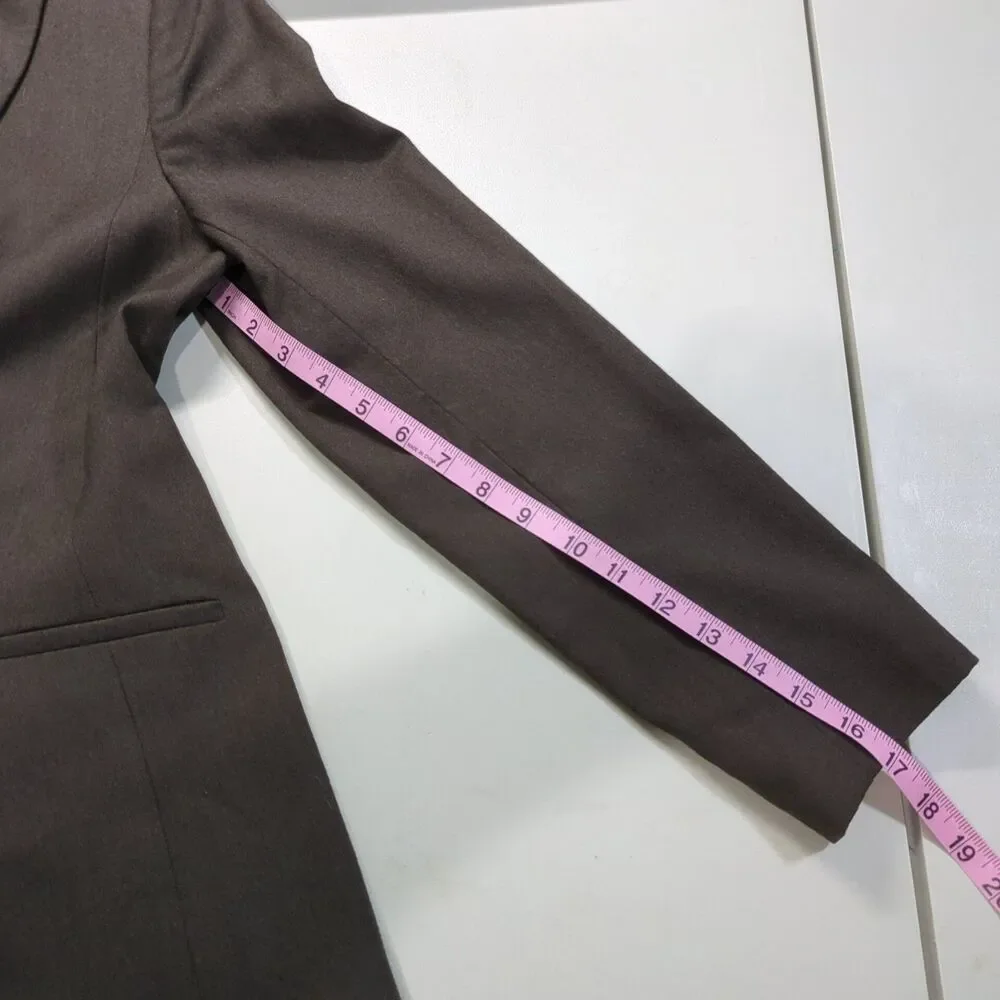 Talbots Blazer Jacket Brown Size 10 NWT Business Officecore